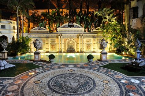 villa versace miami venduta|versace miami beach house.